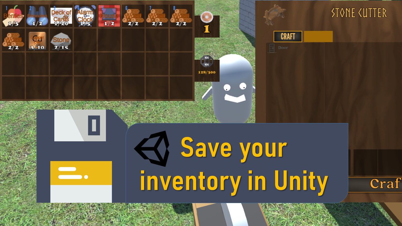 How to Save and Load in Unity (Specifically using an Inventory)